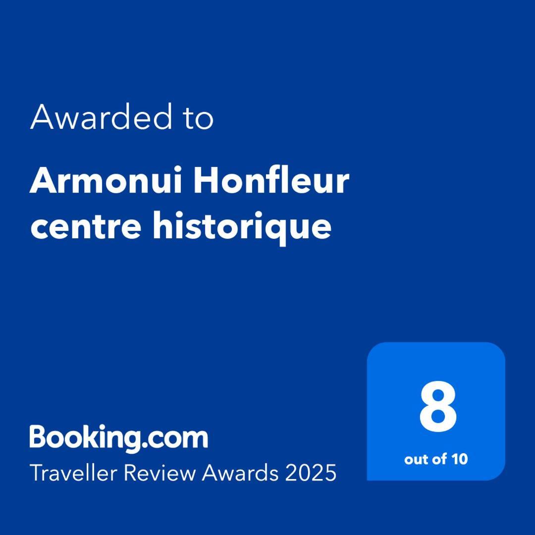 Armonui Honfleur Centre Historique Leilighet Eksteriør bilde